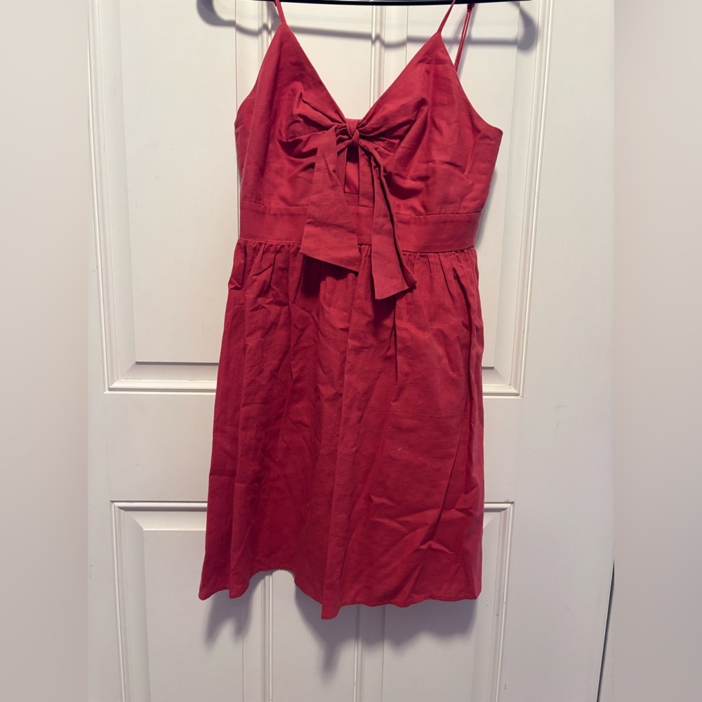 Altar'd State Pink Mini Sundress Spaghetti Strap Sweetheart